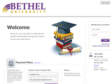 Tablet Screenshot of bethelu.afford.com